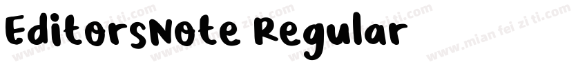 EditorsNote Regular字体转换